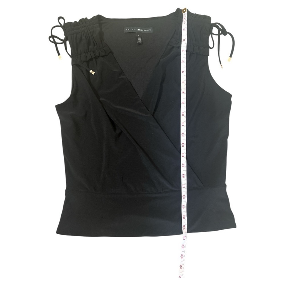 White House Black Market Black V-Neck Wrap
Top - Size Small - Picture 7 of 9